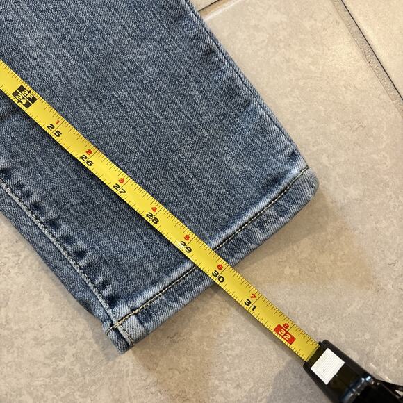 Judy Blue Jeans Womens 26/30 Blue Denim Boyfriend Medium Wash Stretch Pockets - Picture 6 of 6